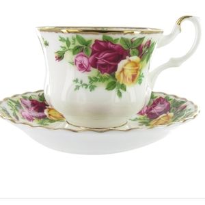 Royal Albert Old Country Rose Tea Cup and Saucer